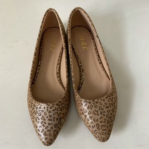 Leopard Print Ballet Flats NEW
